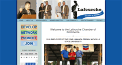 Desktop Screenshot of lafourchechamber.com